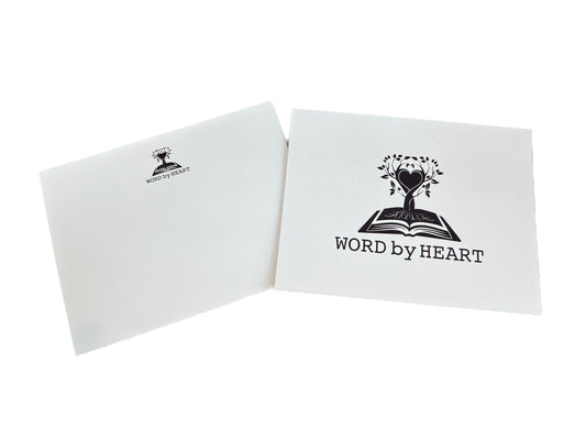 Word by Heart Note Card